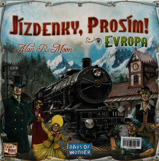 Ticket to ride. Europe = Jízdenky prosím!. Evropa