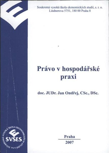 Právo v hospodářské praxi