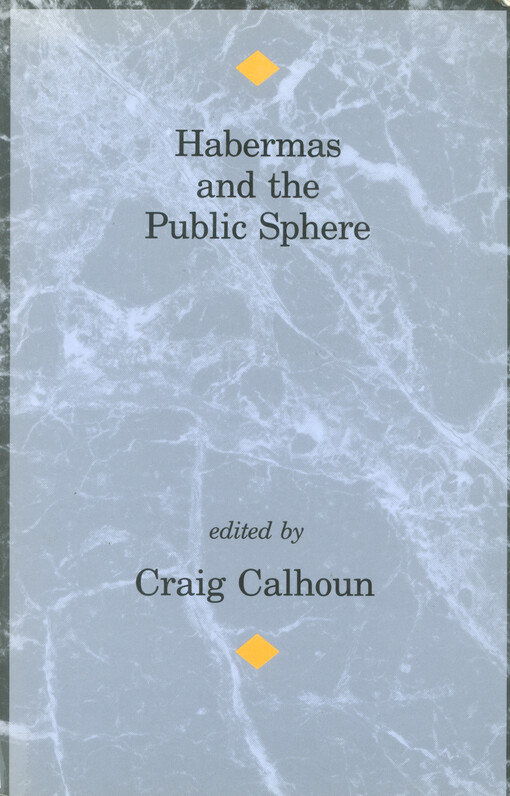 Habermas and the public sphere