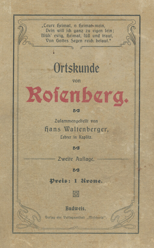 Ortskunde von Rosenberg