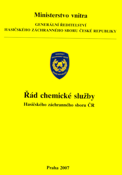 Řád chemické služby Hasičského záchranného sboru ČR