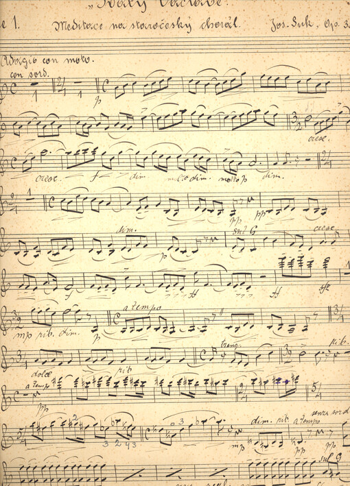 Svatý Václave op. 35 : meditace na staročeský chorál