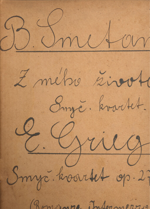 Kvartet e-moll z mého života