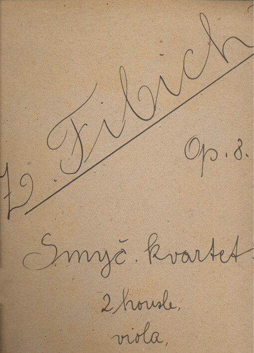 Smyč kvartet, Op. 8