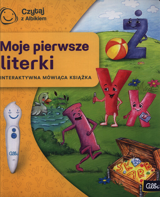 Moje pierwsze literki : interaktywna mówiąca książka