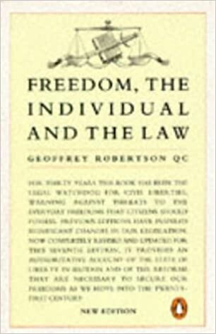 Freedom, the Individual and the Law (Penguin law)