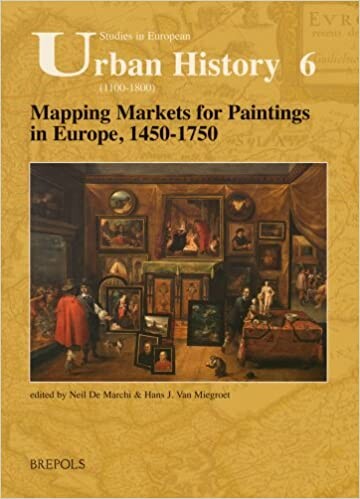 Mapping markets for paintings in Europe 1450-1750