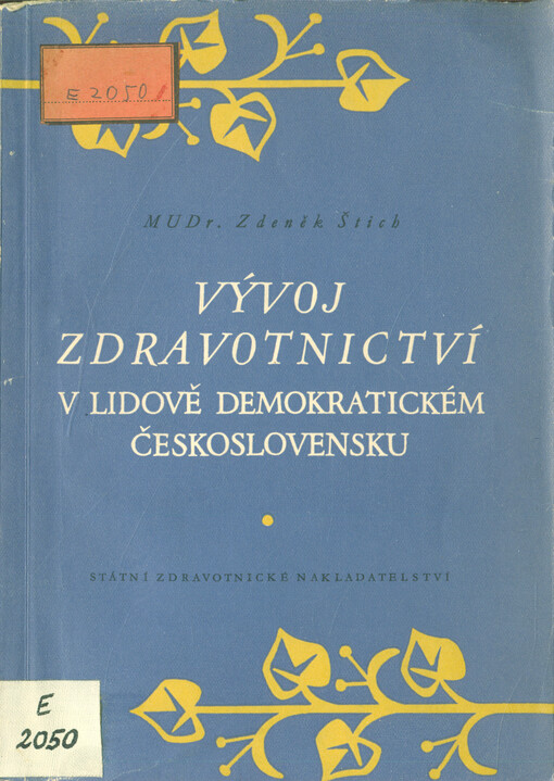 Vývoj zdravotnictví v lidově demokratickém Československu 