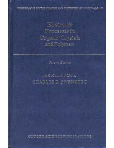 Electronic Processes in Organic Crystals