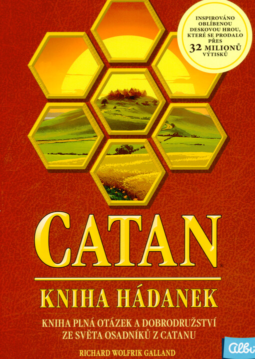 Catan : kniha hádanek : objevuj proměnlivý svět Catanu v této knize plné rébusů