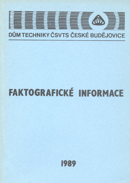 Faktografické informace
