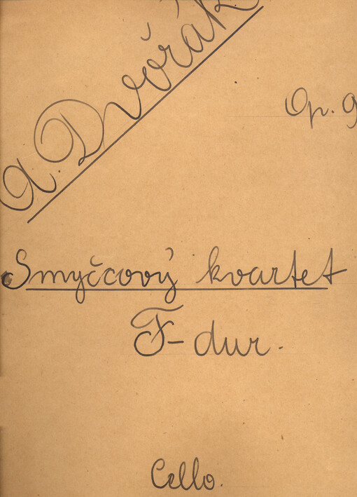 Smyčcový kvartet F dur, op. 96