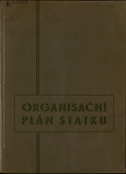 Organisační plán statku