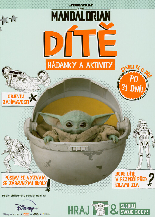 Star Wars - the Mandalorian. Dítě : hádanky a aktivity
