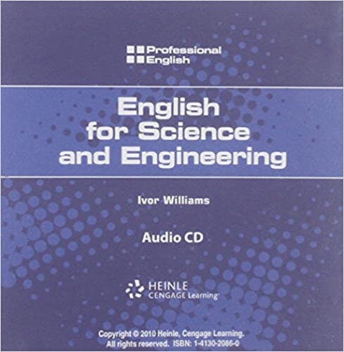 PROFESSIONAL ENGLISH: ENGLISH FOR SCIENCE a ENGINEERING AUDIO CD - Williams. I