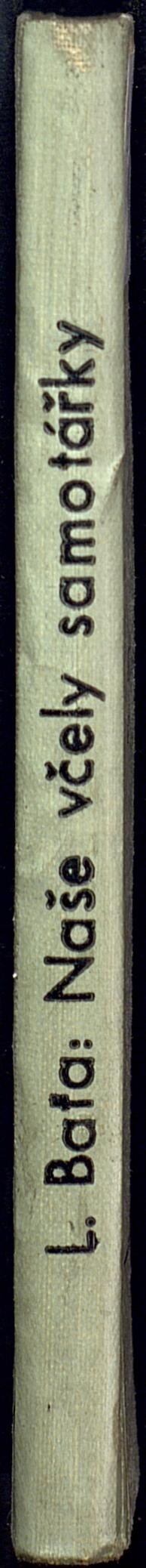 Naše včely samotářky: klíč k určování samotářských včel, žijících v Čechách a na Moravě