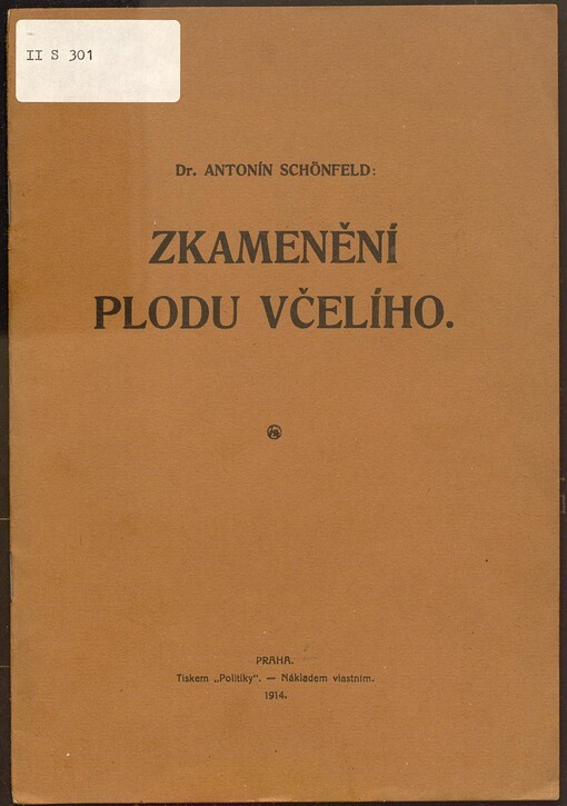 Zkamenění plodu včelího