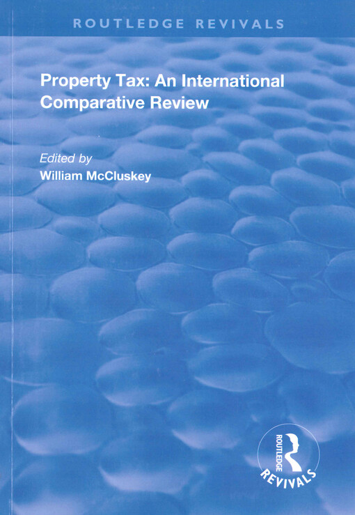 Property tax: an international comparative review