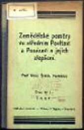 Zemědělské poměry ve středním Povltaví a Posázaví a jejich zlepšení