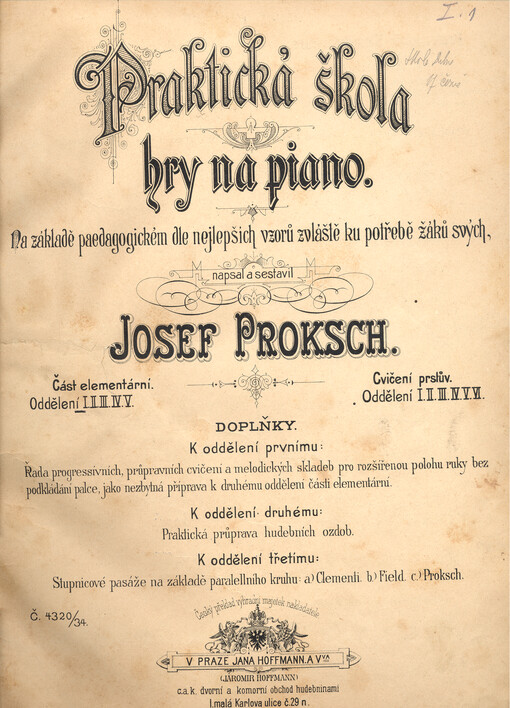 Praktická škola hry na piano