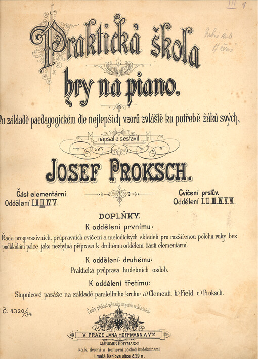 Praktická škola hry na piano