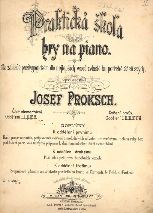 Praktická škola hry na piano