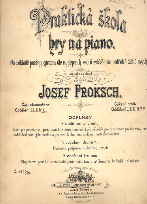 Praktická škola hry na piano