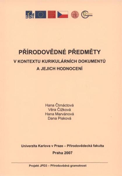 Přírodovědné předměty v kontextu kurikulárních dokumentů a jejich hodnocení