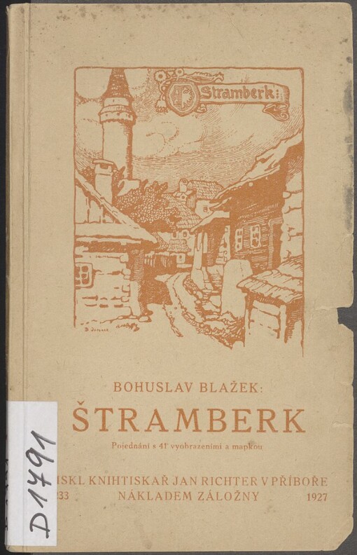 Štramberk: pojednání s 41 vyobrazeními a mapkou
