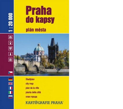 Praha do kapsy plán města 1:20 000