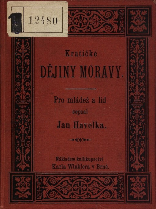 Kratičké dějiny Moravy