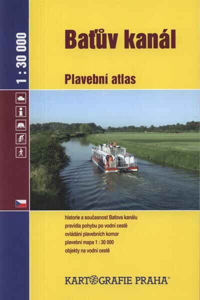 Baťův kanálplavební atlas