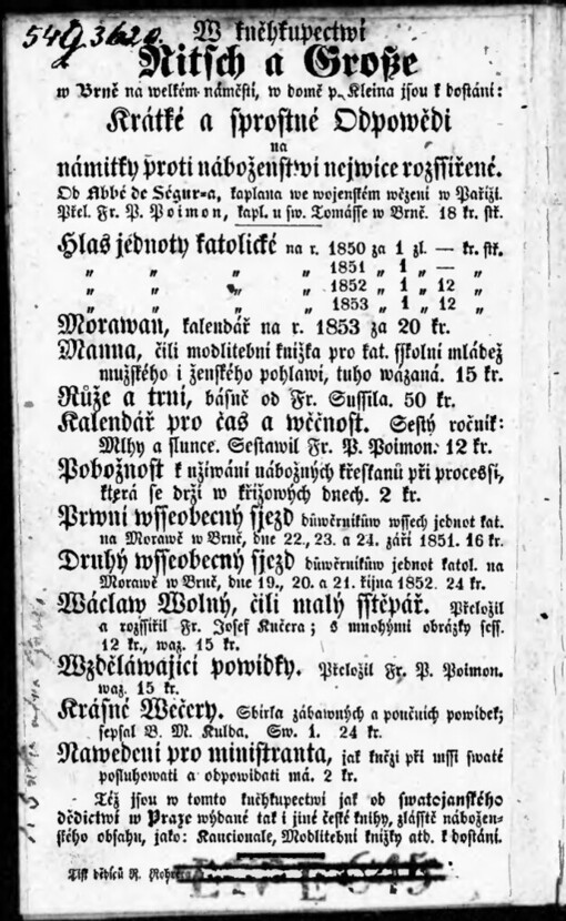 Putowání Christa Pána po Swaté zemi se stručným popisem jejím