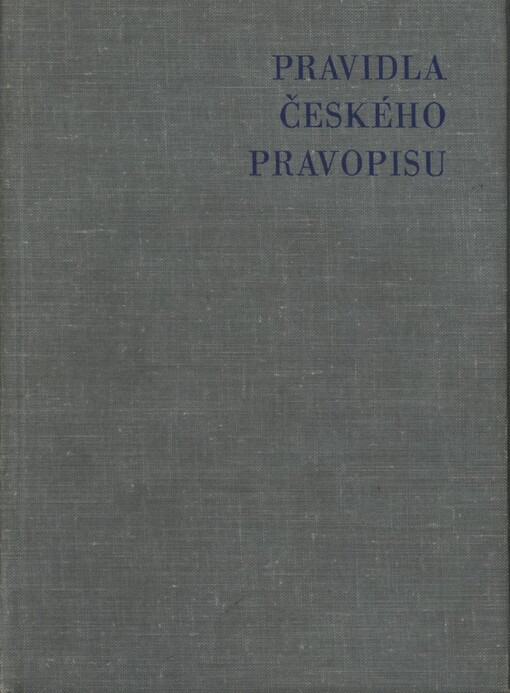 Pravidla českého pravopisu