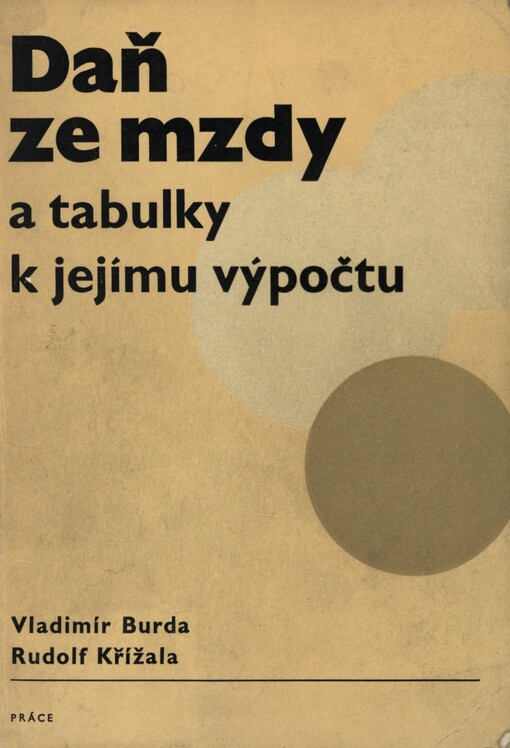 Daň ze mzdy a tabulky k jejímu výpočtu