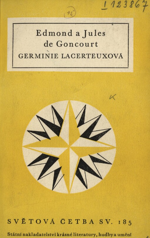 Germinie Lacerteuxová, 1. vyd. v SNHLKU