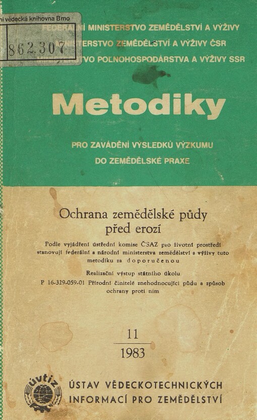 Ochrana zemědělské půdy před erozí