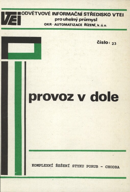 Komplexní řešení styku porub - chodba