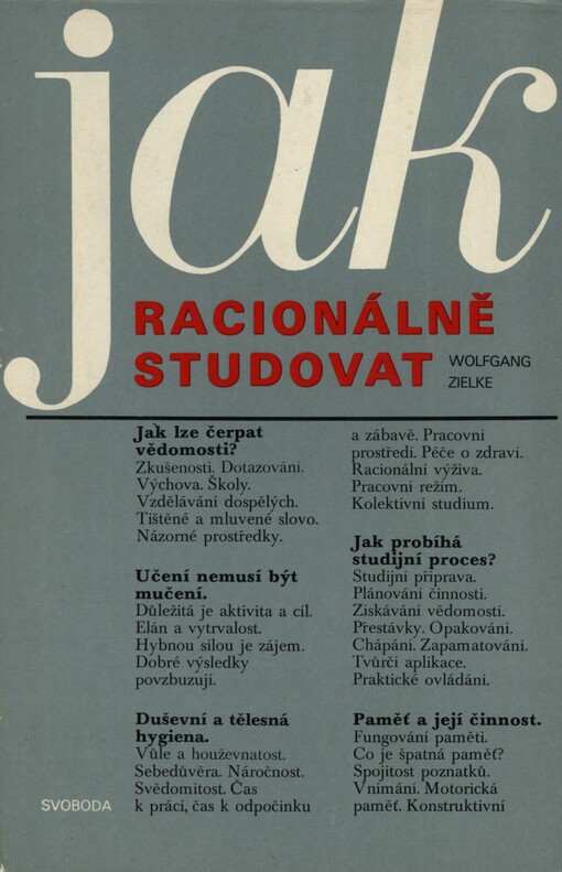 Jak racionálně studovat