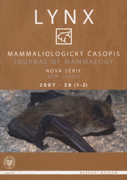 Lynx : mammaliologické zprávy, nová série = novitates mammaliologicae, series nova