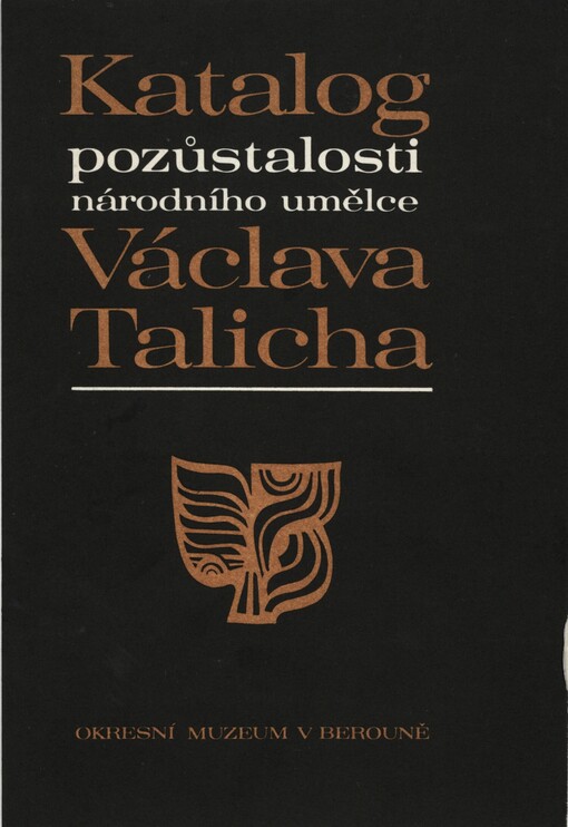 Katalog pozůstalosti národního umělce Václava Talicha
