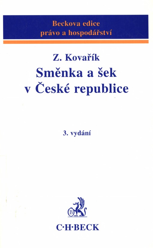 Směnka a šek v České republice