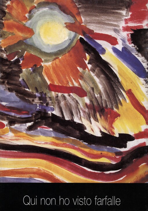 Qui non ho visto farfalle :disegni e poesie dei bambini di Terezín