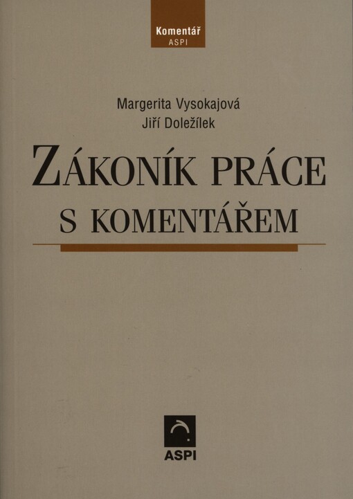Zákoník práce s komentářem