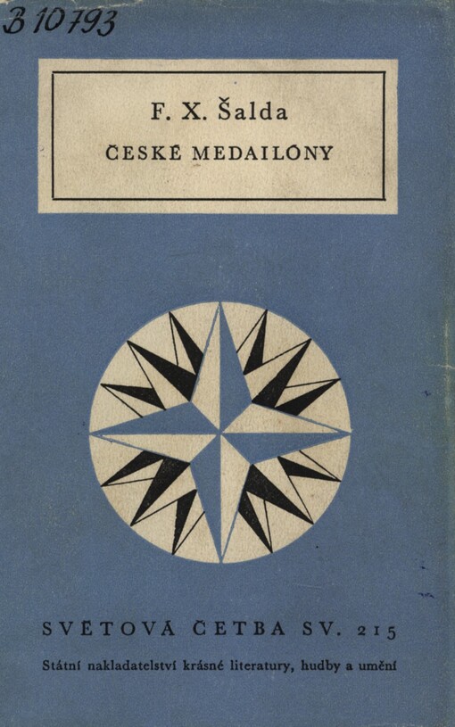 České medailóny :výbor z kritických studií o české literatuře