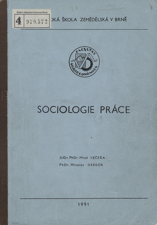 Sociologie práce