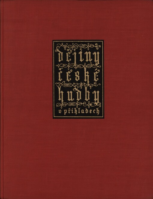 Dějiny české hudby v příkladech