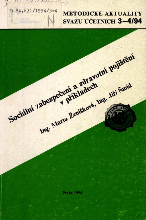 Sociální zabezpečení a zdravotní pojištění v příkladech