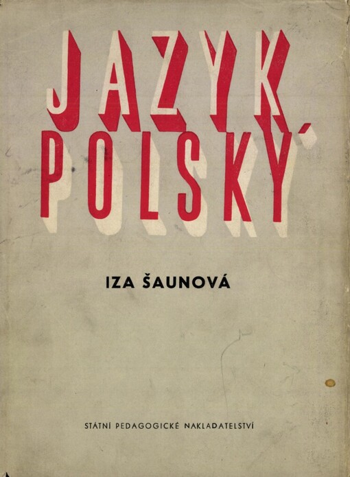Jazyk polský :příručka pro vysoké školy