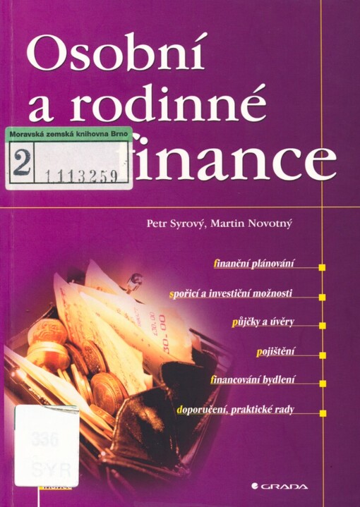Osobní a rodinné finance
